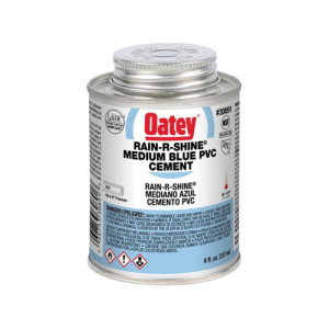OATLEY 8 OZ RAIN-R-SHINE PVC CEMENT BLUE